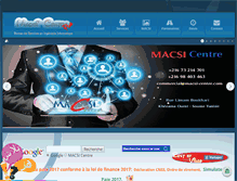 Tablet Screenshot of macsi-centre.com